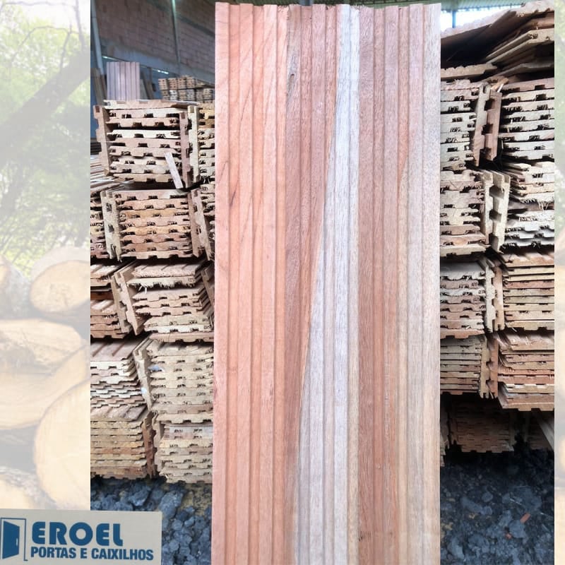 Forro ripado cedro mesclado 