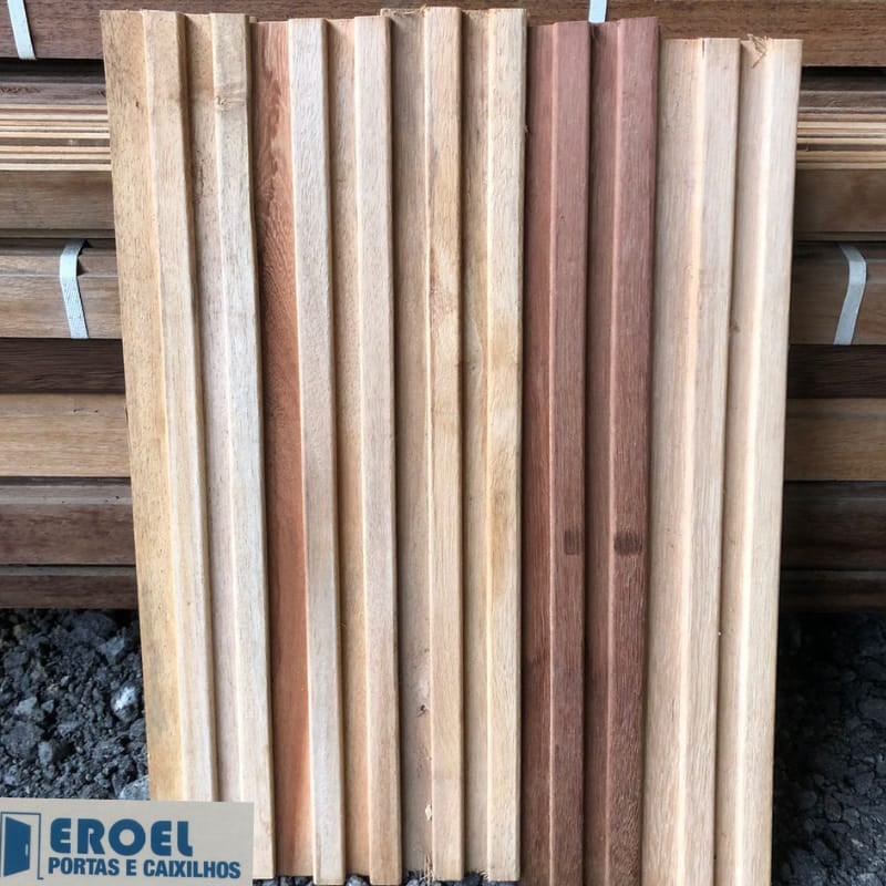 Painel Ripado e Mesclado