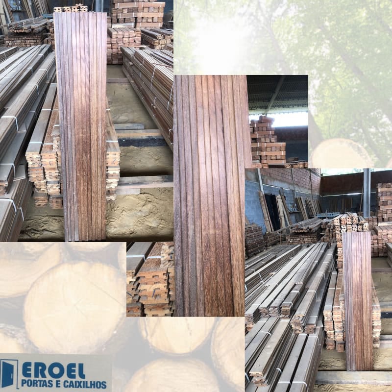 Painel ripado Sucupira preta